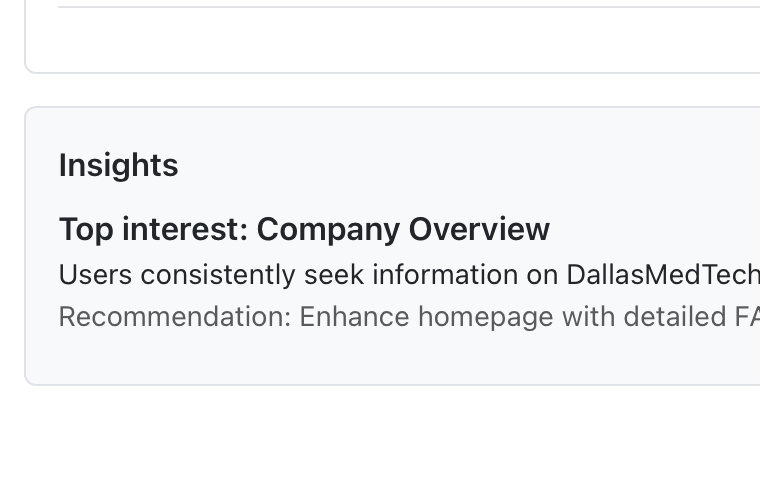 Export insights as PDF/RTF